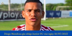 Diego Mendoza gia nhập Junior FC vào ngày 10/07/2023